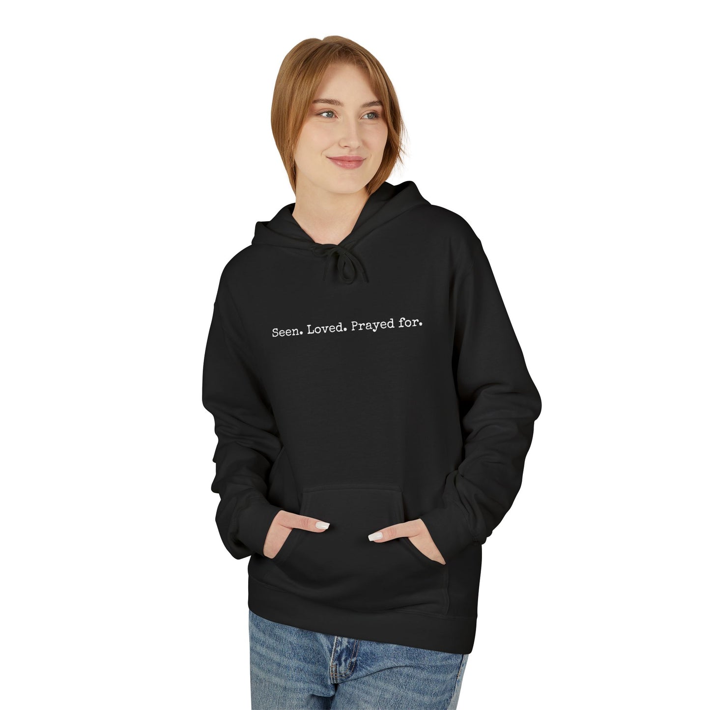 “Hey You” Christian Hoodie for Both Men and Women – Faith-Based Inspirational Hoodie That Speaks Life
