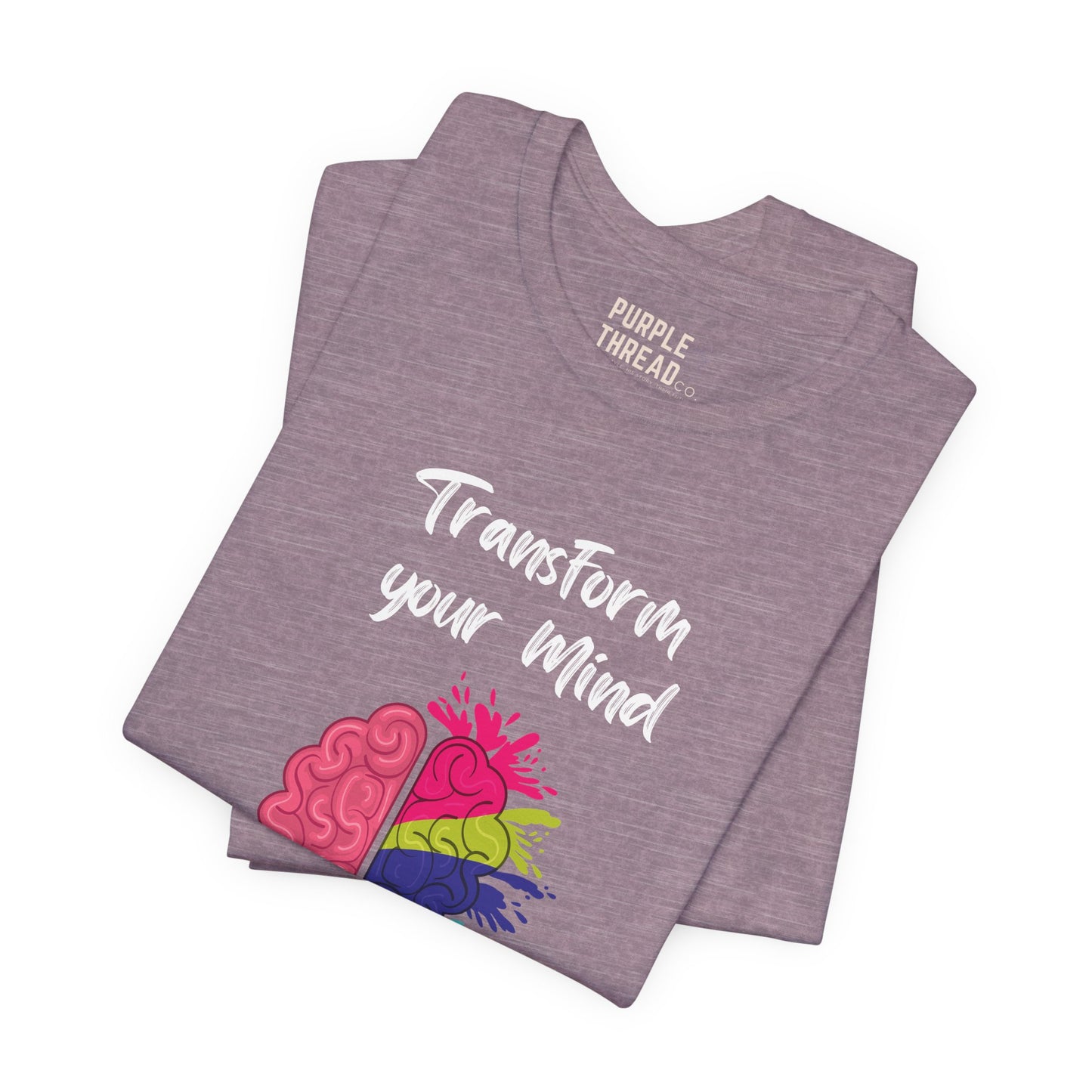 “Transform Your Mind” Christian T-Shirt – Romans 12:2 Inspired Faith Tee