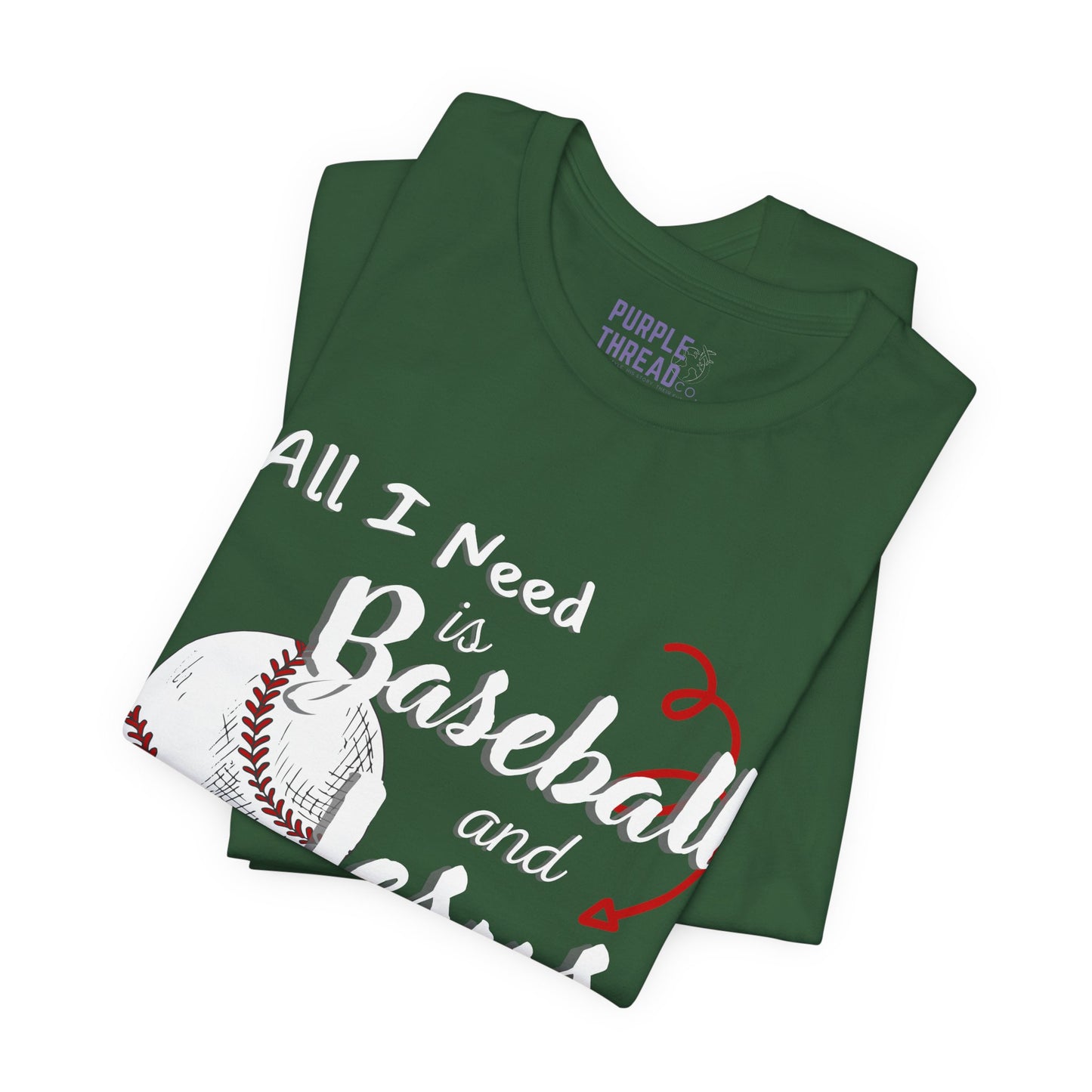 All I Need is Baseball and Jesus T-Shirt – Game Day Christian Style