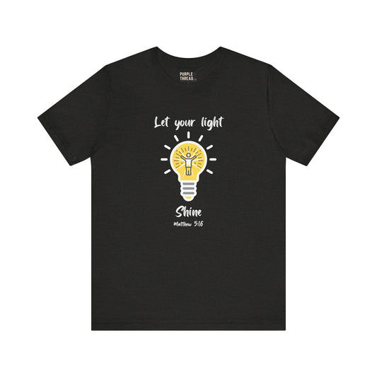 Inspirational Light Bulb Tee, Motivational T-Shirt, Let Your Light Shine Gift, Positive Energy Shirt, Uplifting Casual Wear, Unisex [...]