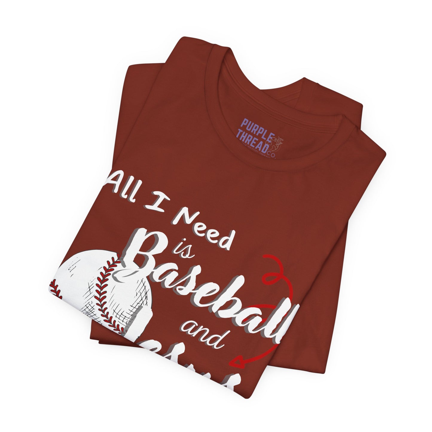 All I Need is Baseball and Jesus T-Shirt – Game Day Christian Style